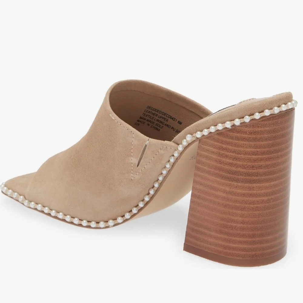 Steve Madden Slip On Block Heels Elegant Wear Career Office Wear - Picture 13 of 15
